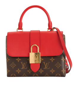 Locky BB, Canvas/Leather, Monogram/Red, AA1129, S, 3*